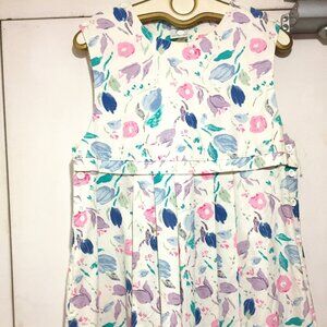 VINTAGE LAURA ASHLEY FLORAL PRINT SLEEVELESS DRESSES SIZE 10